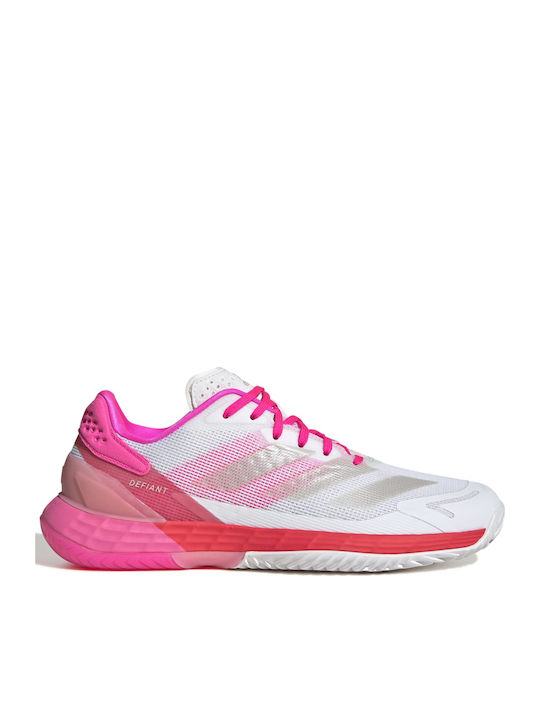 adidas Defiant Speed 2 Γυναικεία Παπούτσια Τένις Λευκά