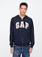 Ζακέτα με Κουκούλα Tapestry Navy