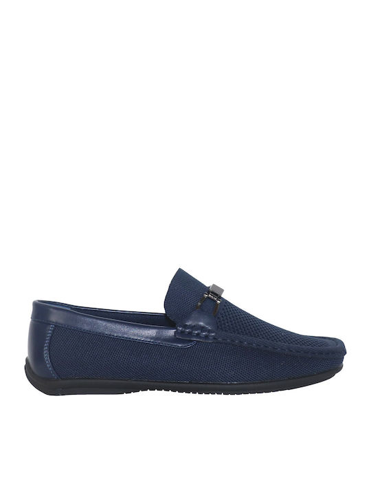 Migato Herren Mokassins in Blau Farbe