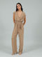 Women's One-piece Suit Beige