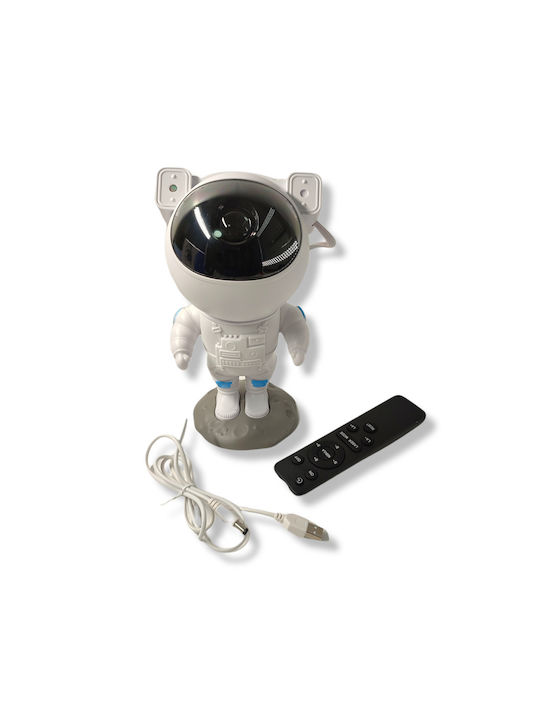 ACP LED Drehend Kinder Dekorative Lampe Berührung mit Farbwechsel Weiß 22.8x12x22.8εκ.