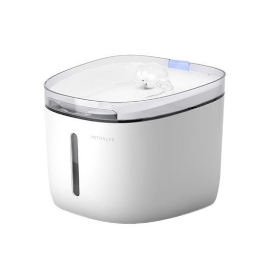 Petoneer Fresco Mini Automatic Waterer / Fountain made of Propylene for Dog & Cat 1.9lt 14.7cm in White Color