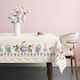 Easter Tablecloth 100% Cotton 140x180cm Club Cotton Feta