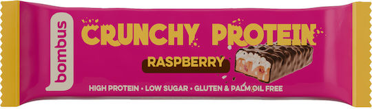 Bombus Crunchy Bar Protein with Flavor Raspberry 50gr