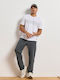 Jogginghose mit Gummizug Coal