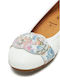Damen Ballerinas in Weiß Farbe