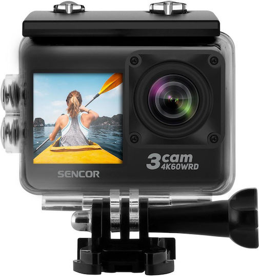 Sencor 3CAM 4K60WRD 128GB Action Camera 5K and Wi-Fi Black