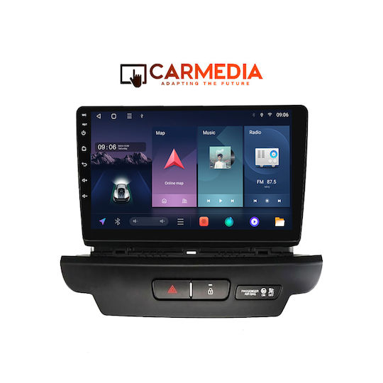 Carmedia Ηχοσύστημα Αυτοκινήτου για Kia Ceed / XCeed 2018-2022 (Bluetooth/USB/AUX/WiFi/GPS/Apple-Carplay/Android-Auto) με Οθόνη Αφής 9"