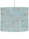 Pendelleuchtenschirm 1xE27 Stoff Φ42cm Salinas Ebb&Flow SH101093H-G Himmelblau Mint