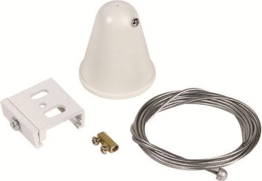 Eurolamp Mounting Suspension for Lighting Fixtures Black 145-59154