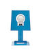 Gallis Decorative Lamp with Socket for Bulb E14 Light Blue