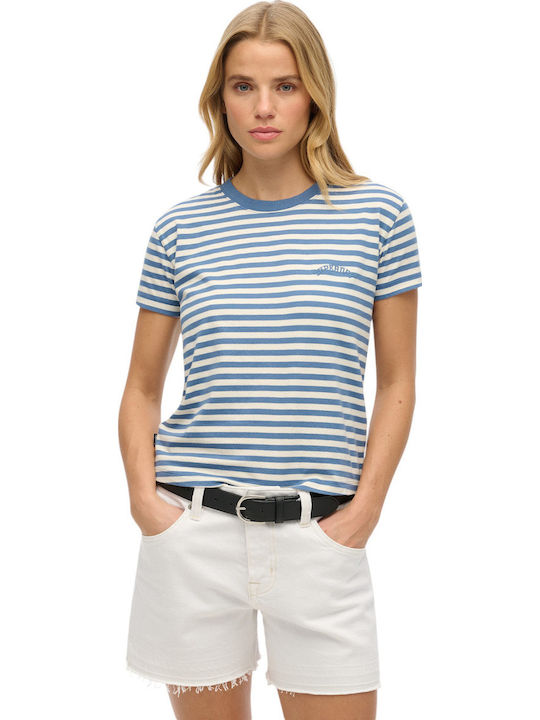 Superdry Damen T-Shirt Blue