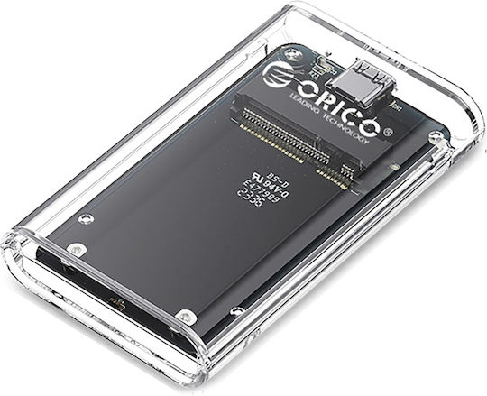 Orico Твърд диск кутия mSATA с връзка Type-C в Черен цвят