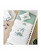 Borea Baby Sheets Set Crib Cotton White 120x160cm 3pcs