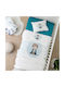 Borea Little King Baby Sheets Set Crib Cotton White 120x160cm 3pcs
