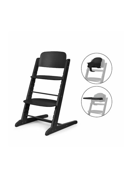 Cybex Iris Столово Столчe 3 в 1 Бук Дърво Черен