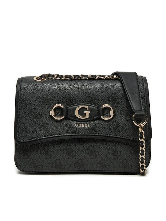 Guess Izzy Damentasche Schultertasche Schwarz HWSG8654190-COAL