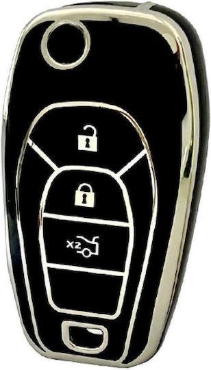 Carcasă cheie auto protectoare TPU Chevrolet 3 butoane