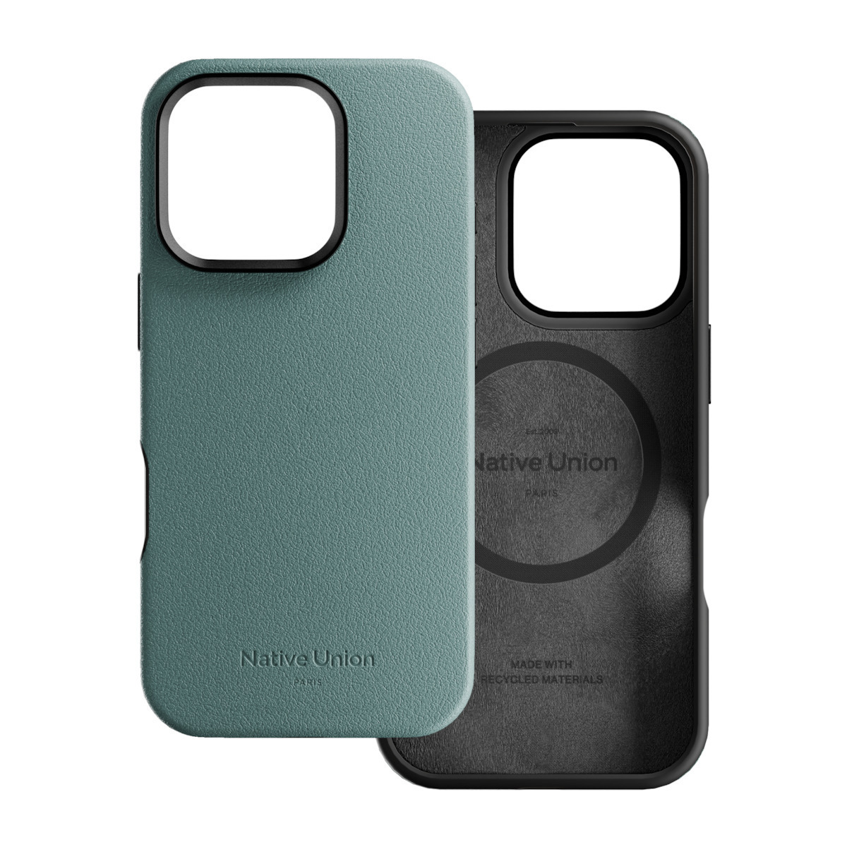 Native Union Back Cover Piele Verde (iPhone 16 Pro Max) | Skroutz