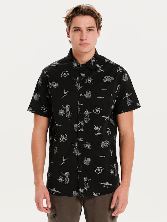 Emerson Short-sleeved Shirt Black