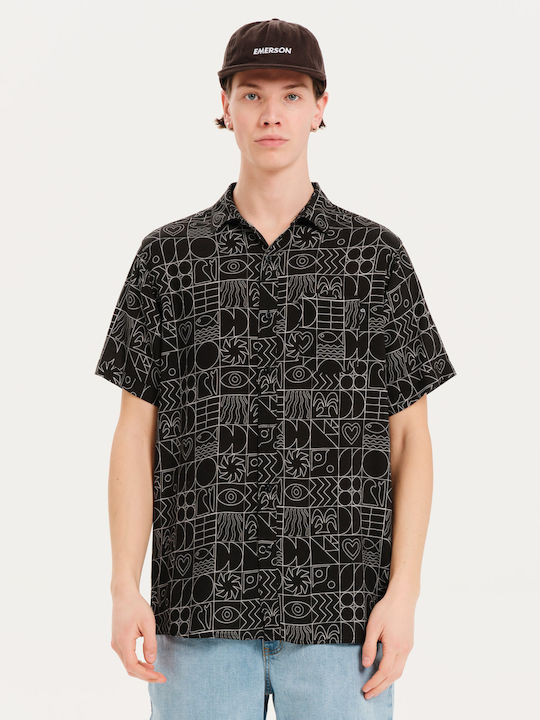 Emerson Short-sleeved Shirt Black