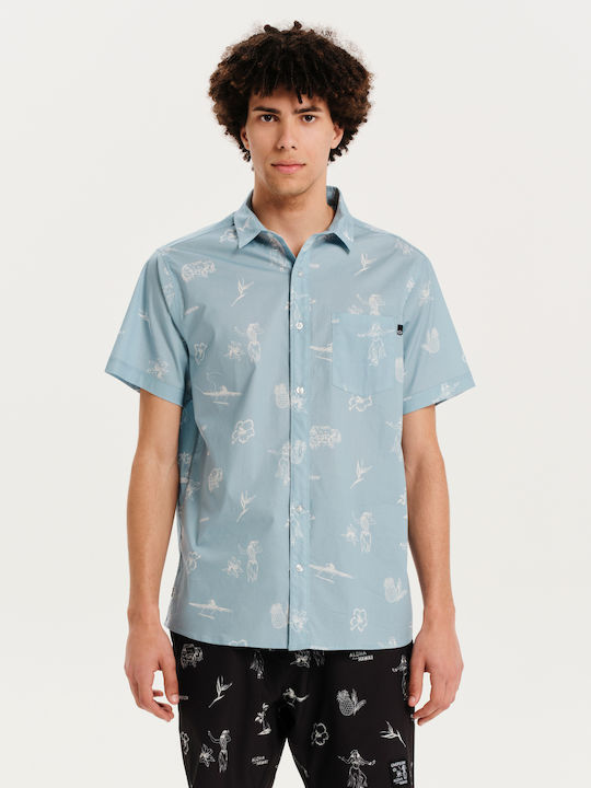 Emerson Short-sleeved Shirt Gray