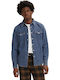 Barstow Western Standard Langärmlig Jeans Hemd Dark Blue
