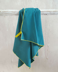 Rythmos Urban Microfiber Towel Body Blue 160x90cm