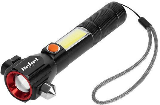 Rebel Lanternă LED Reîncărcabilă IP20 cu Luminozitate Maximă de 285 lm