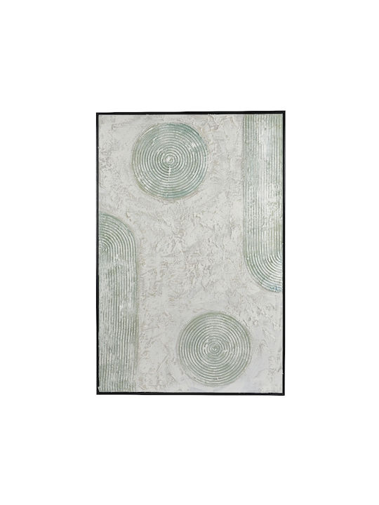 Χειροποίητος Πίνακας Καμβά "zen Geometry" Μαύρο Πλαίσιο – 60x90cm Kaemingk 858803 00051313