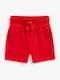 Kids' Shorts/Bermudas Fabric Red