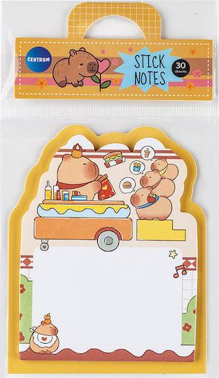 Centrum Capybara Haftnotizen 70x90mm 30 Blatt