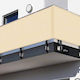 Chios Hellas Veranda-Teiler Schattengewebe Beige 3m
