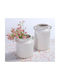 Decorative Ceramic Vase Nef-nef Homeware Lora 21x15 Ecru
