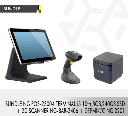 NG Handheld-Scanner Drahtlos mit 2D- und QR-Barcode-Lesefunktion