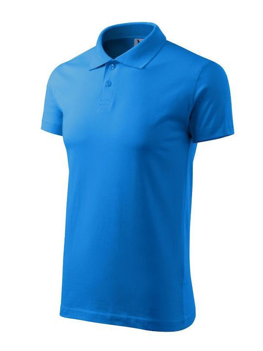 Malfini Men's Short Sleeve Promotional T-Shirt Blue