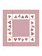 To megalo pazari Tablecloth Linen with Embroidery Linen 140x180cm