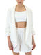 Zoya Women's Blazer Ecru with Sequins