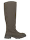 Damenstiefel Grün
