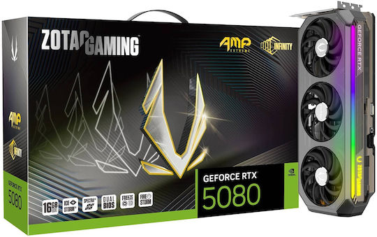 Zotac GeForce RTX 5080 16GB GDDR7 AMP Extreme INFINITY Placă