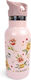 Filibabba Ocean Kids Water Bottle Stainless Steel with Straw Gray 350ml