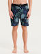 Men's Swimwear Bermuda Blue with Patterns