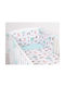 Bobono Детски Плик за Завивка Beige, Light Mint 90x120бр