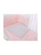 Bobono Σετ Παιδική Παπλωματοθήκη Pink 90x120εκ.