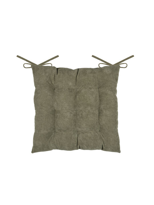 Chair Cushion 38x38+5 S-f Dandy Khaki Cud567006...