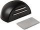 Magnetic Door Stopper Black