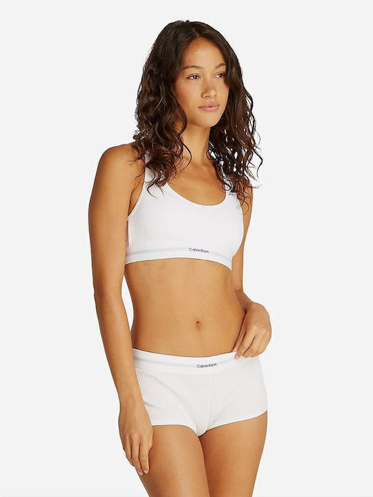 Calvin Klein Women's Bra without Padding White