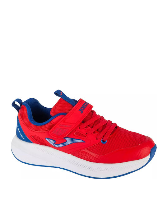 Ferro Jr Kids Sneakers with Scratch Red