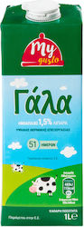 My Gusto Lapte Ultra Pasteurizat 1,5% Grăsime 1Lt