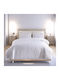 Eponj Home Σετ Κουβερλί Διπλό Gray 200x220cm 3τμχ